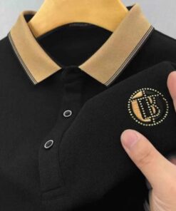 রয়্যাল ব্ল্যাক কালার – ডিপ, ক্লাসিক ও স্টাইলিশ Premium Polo Shirt!