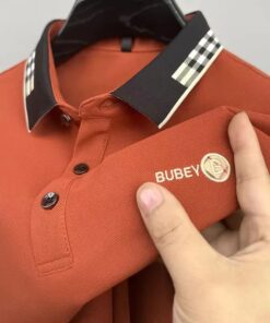 স্টাইলিশ বার্নট অরেঞ্জ কালার BUBEY Premium Polo Shirt!