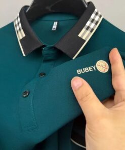 ট্রেন্ডি টিল গ্রিন কালার BUBEY Premium Polo Shirt!